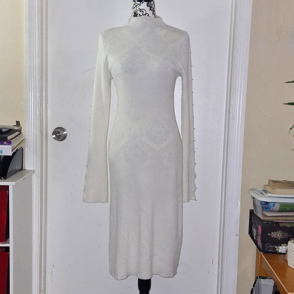 Pencil White off dress